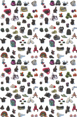 Process 3: Pattern made from objects
